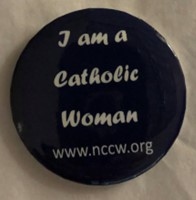 Button: "I am a Catholic Woman"