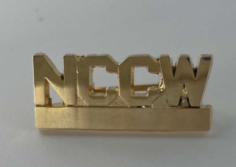 NCCW Pin